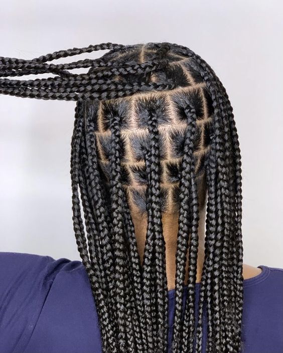 Knotless braids