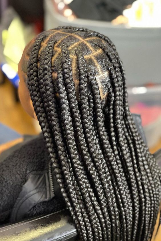 Large Box Braids