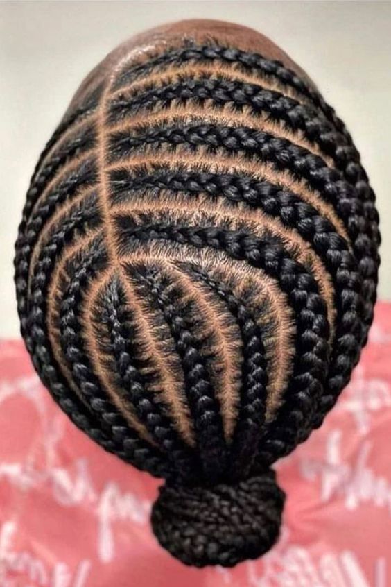 Natural cornrows