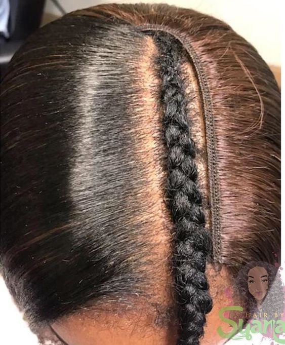 Sew-in weave